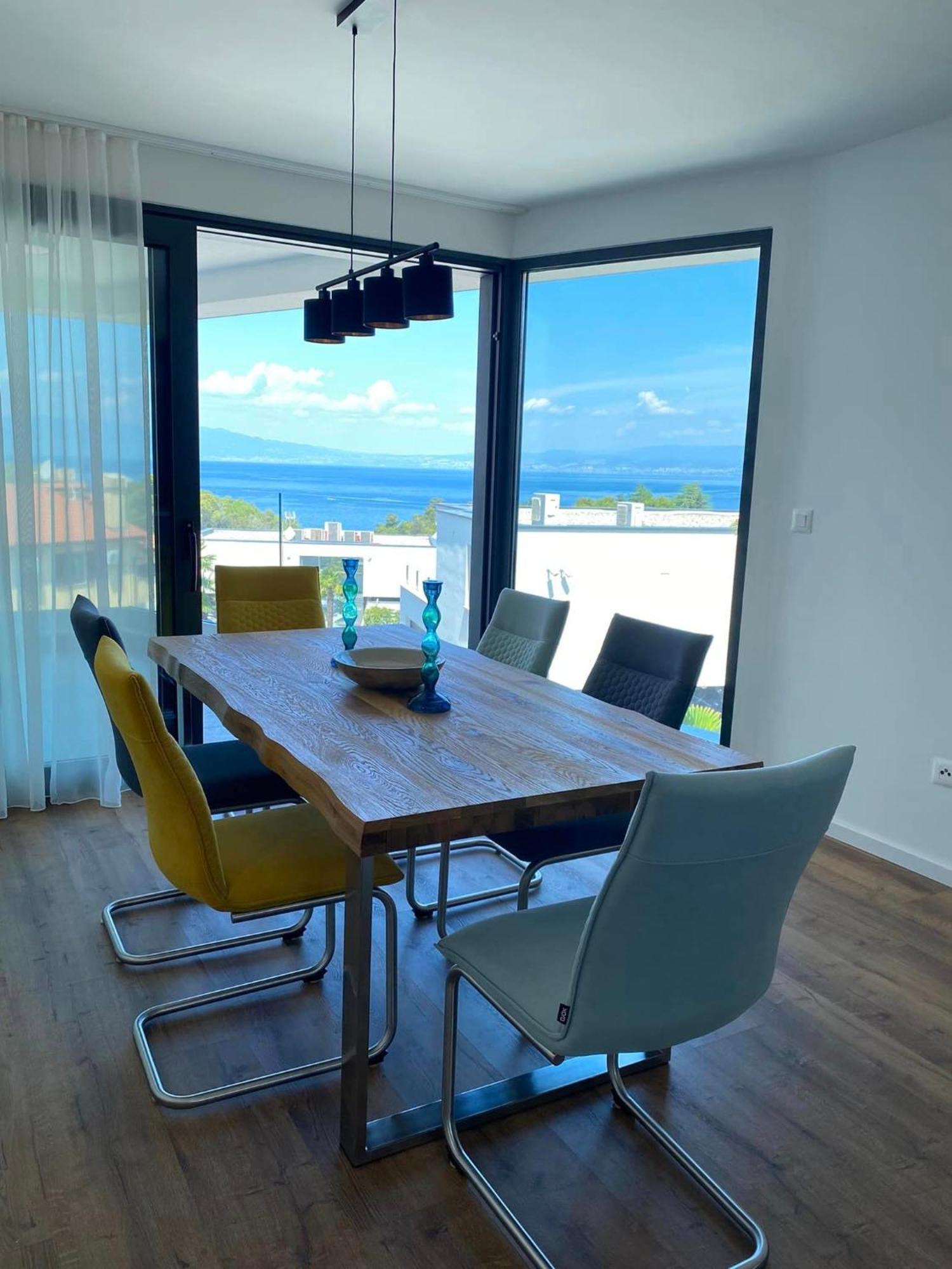 Villa Mirno More Apartments Malinska Buitenkant foto